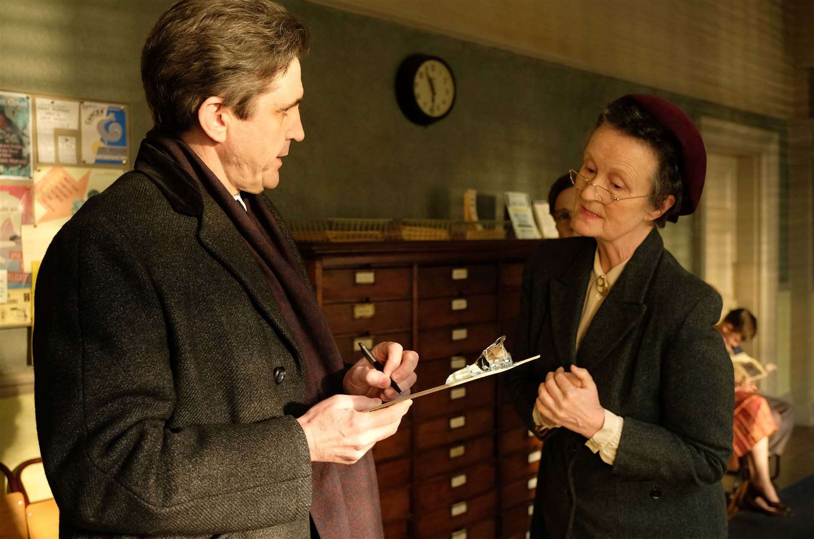 Stephen McGann as Dr Patrick Turner was one of the first cast members back on set Picture: BBC