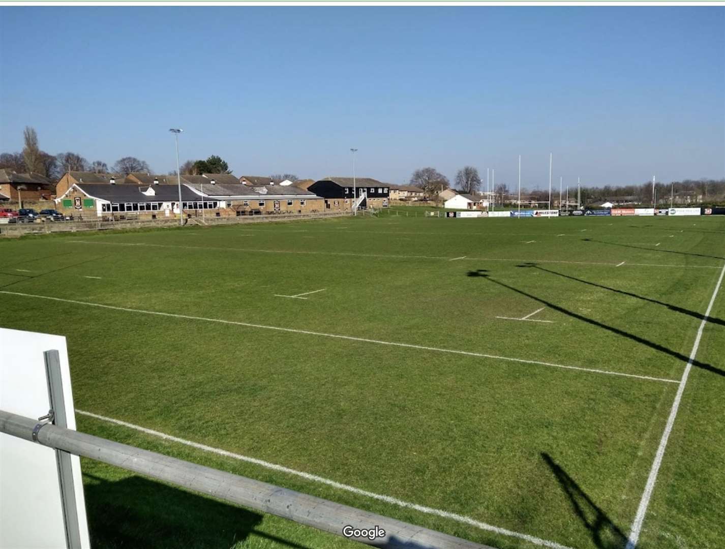 A group tried to break into the Gravesend rugby club last night. Photo: Google