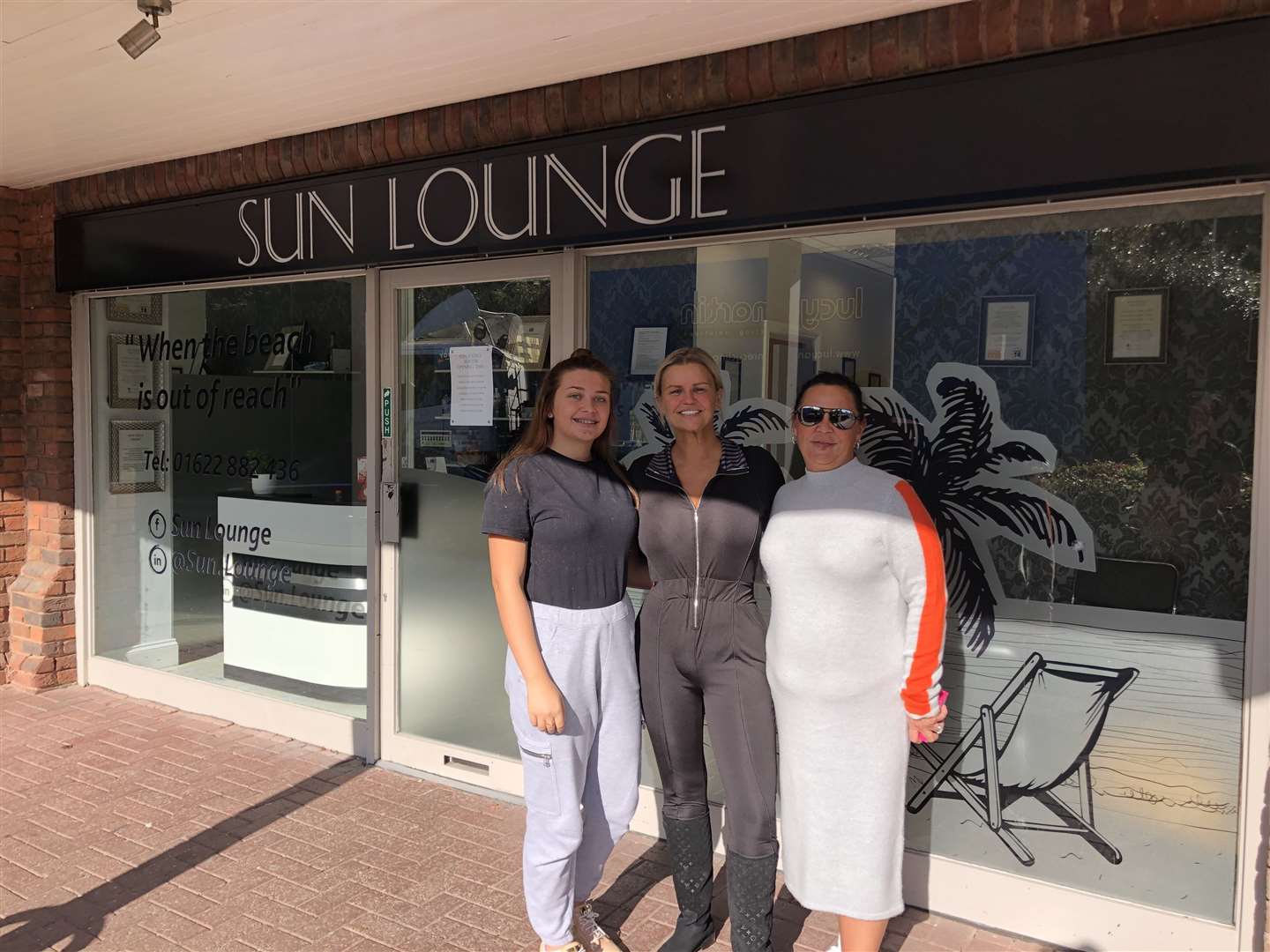 She recently visited Beautiques Beauty Therapy in Larkfield