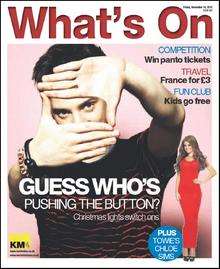 Conor Maynard stars on this week's What's On cover