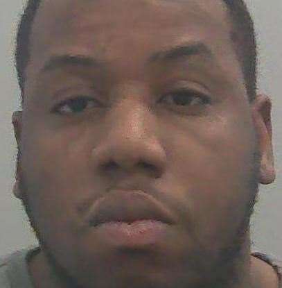 David Akande, from Gillingham, has been jailed after targeting a man in his home