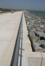 New sea defences have been opened at Hythe Road, Dymchurch