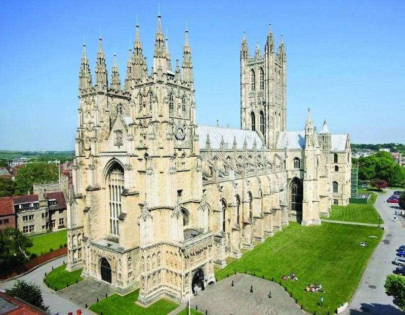 Canterbury Cathedral also featured on the list of places to see before you die