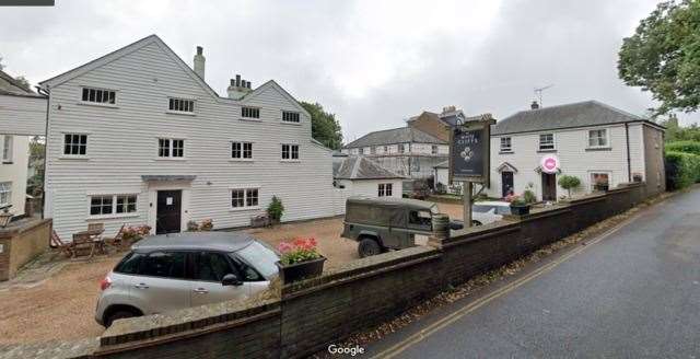 The White Cliffs Hotel is in the centre of St Margaret’s at Cliff. Picture: Google Maps