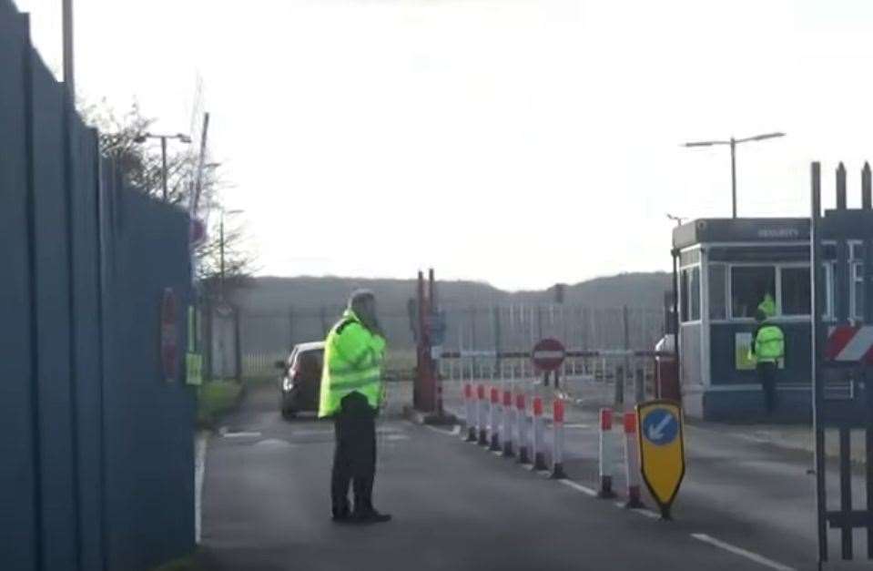Kent Audit films at BAE Systems in Rochester. Picture: KentAuditUK/YouTube