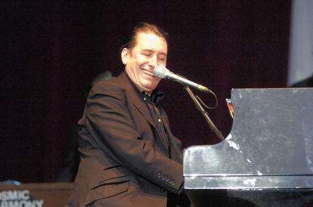 Jools Holland performs at Rochester Castle Concert