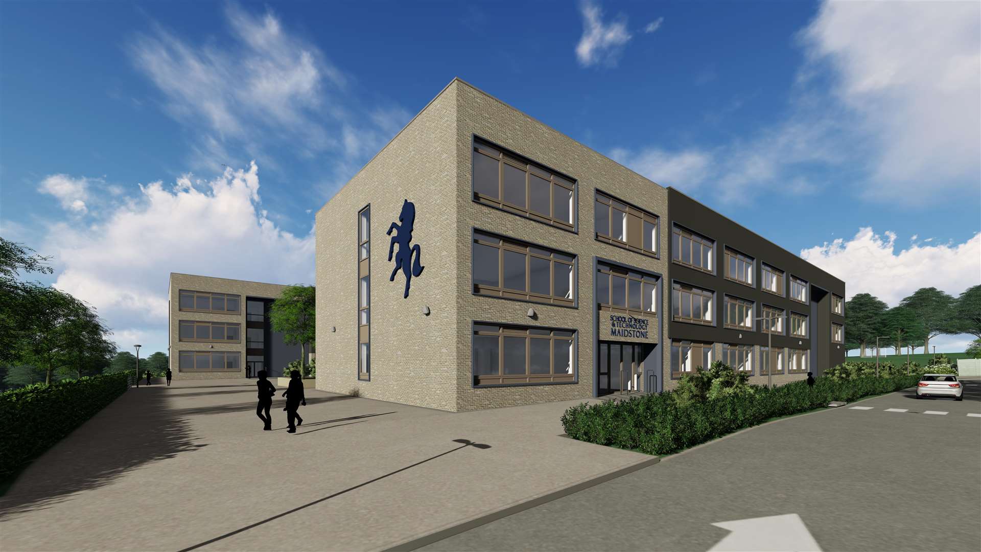 The latest artist's impression for the School of Science and Technology - Maidstone (4414713)