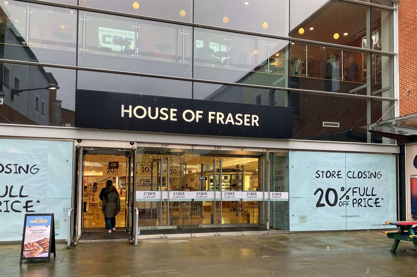House of Fraser has announced a six-month refit