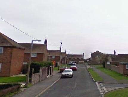 Fire crews tackled the shed blaze in Queensway, Lydd. Picture: Google