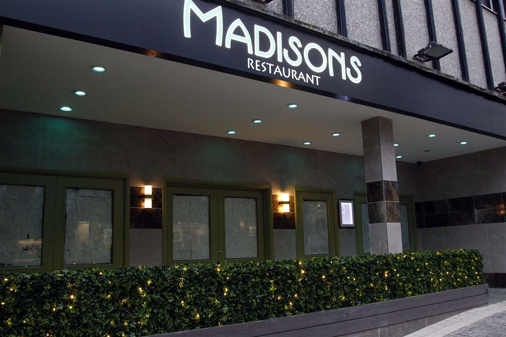 Madisons Restaurant and bar shut without explanation on Monday, August 1