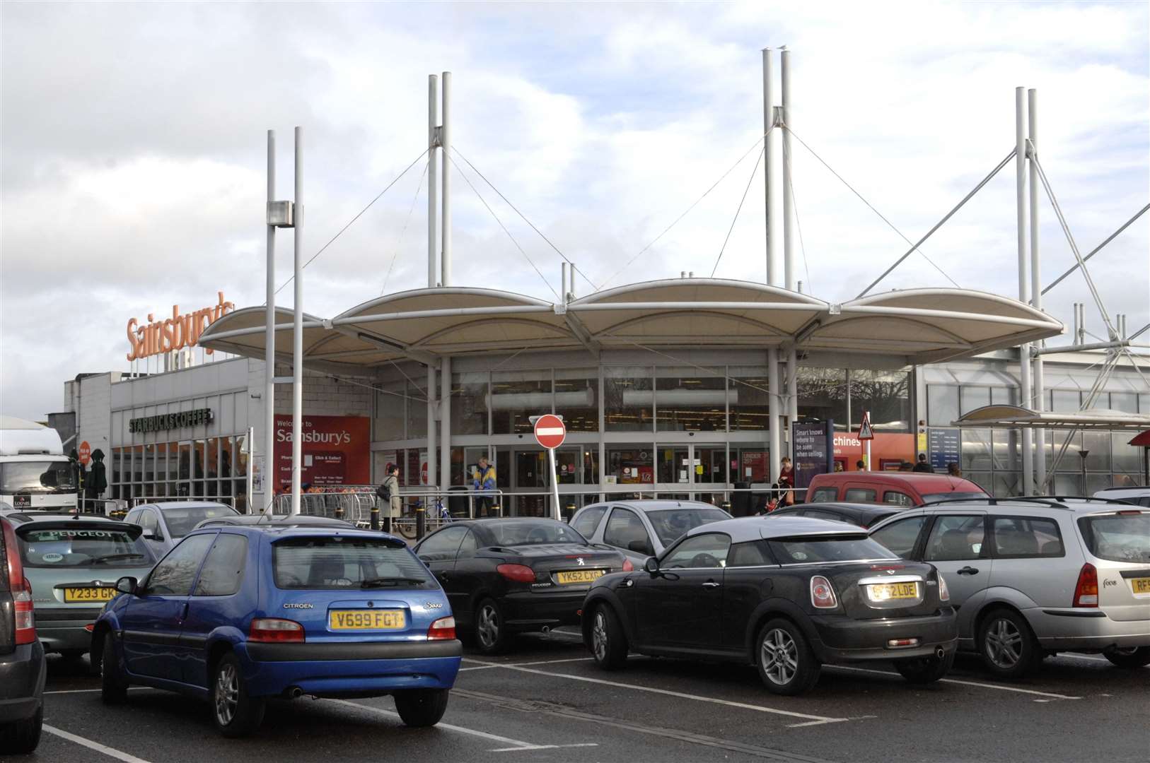 Sainsbury's in Kingsmead Road, Canterbury. Picture: Chris Davey.