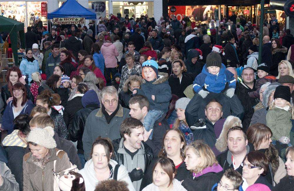 Thousands of people attended Sittingbourne's big day