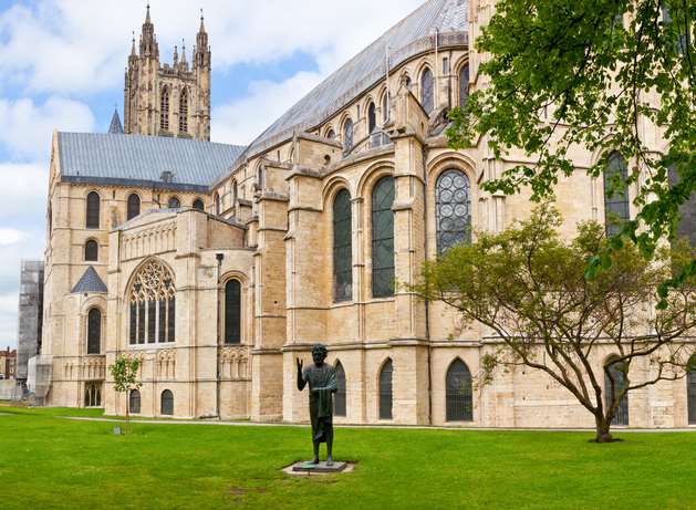 Canterbury Cathedral is at the heart of the Church of England