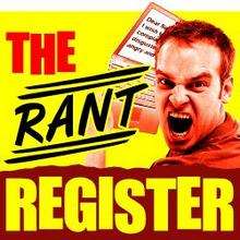 The Rant Register
