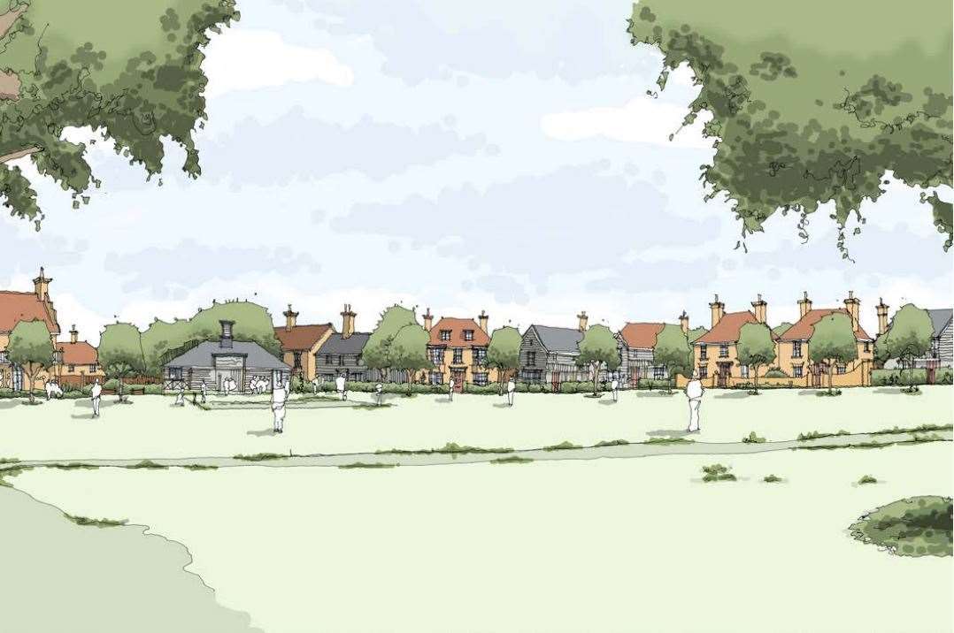 How Bobbing Garden Village could look. Picture: SBC planning portal (61120563)