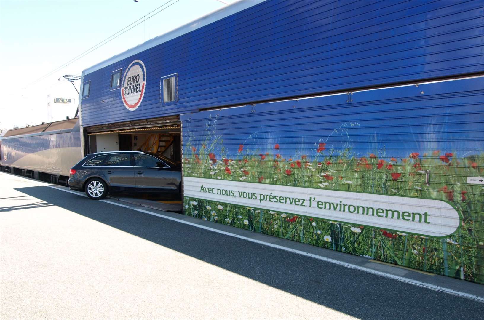 Eurotunnel is planning to slash its carbon emissions over the next four years