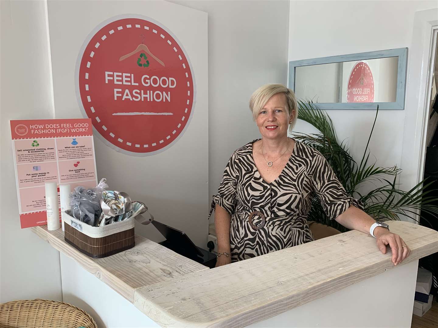 Kate Sutton's Feel Good Fashion Boutique is open five days a week