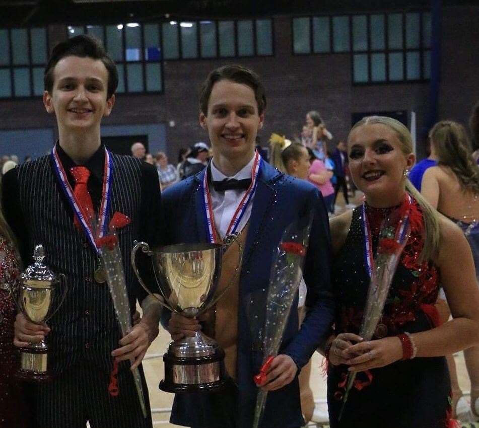 Zac Martin, Ollie Martin and Laura Donoghue, of Maidstone Roller Dance Club, have been picked to represent Great Britain at the World Cup