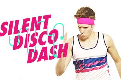 DJ Greg James was set to be the curator of the Silent Disco Dash
