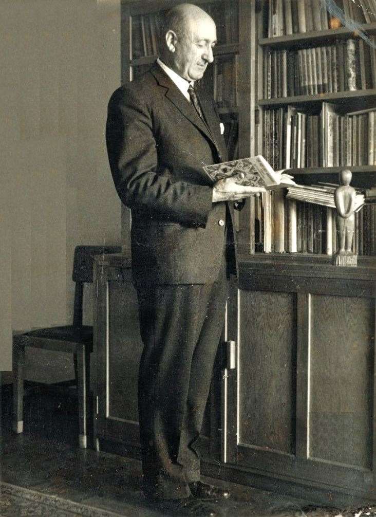 Alfred Fuller, head of Oldborough Manor School