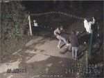 CCTV cameras captured the attack taking place