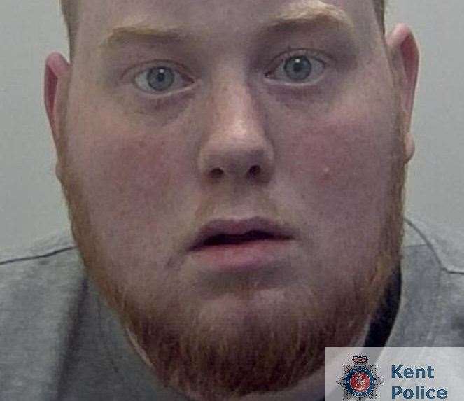 Harry Poore, 19 from Hythe has been sentenced to three years inside a Young Offender Institute. Picture: Kent Police