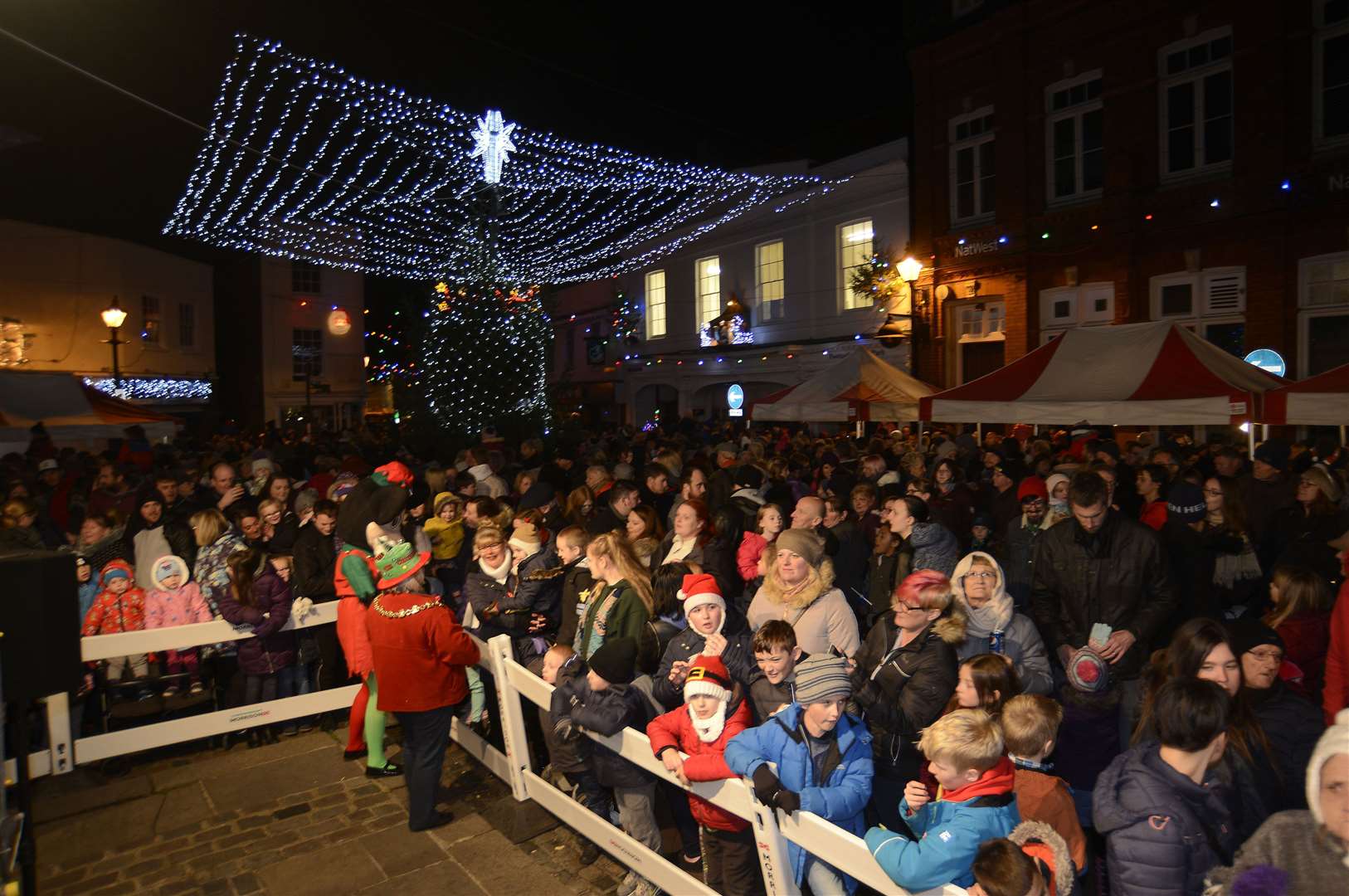 The festive community gathering for the Faversham Christmas lights switch-on has been cancelled