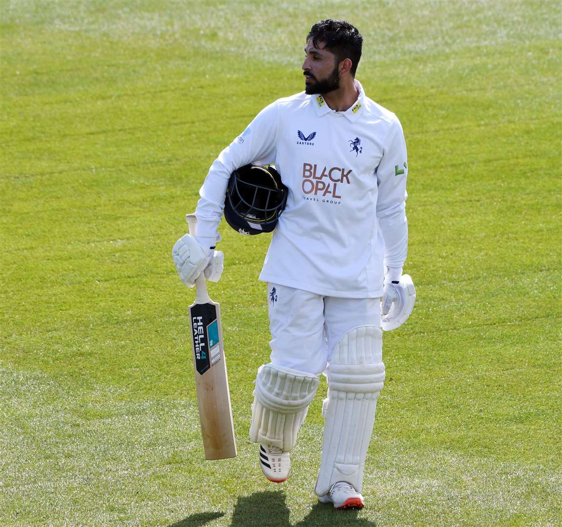 Hamidullah Qadri earned career-best figures with bat and ball against Lancashire. Picture: Barry Goodwin