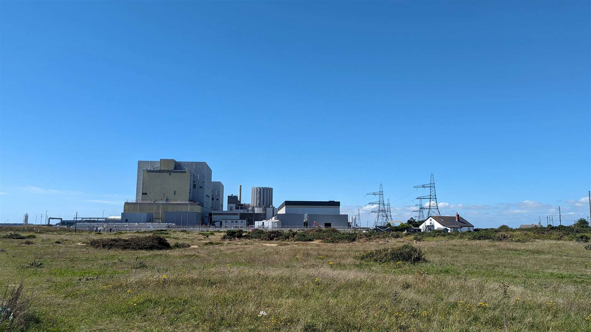 Dungeness B power station on Romney Marsh was put into the defuelling phase in 2021. Picture: Rhys Griffiths