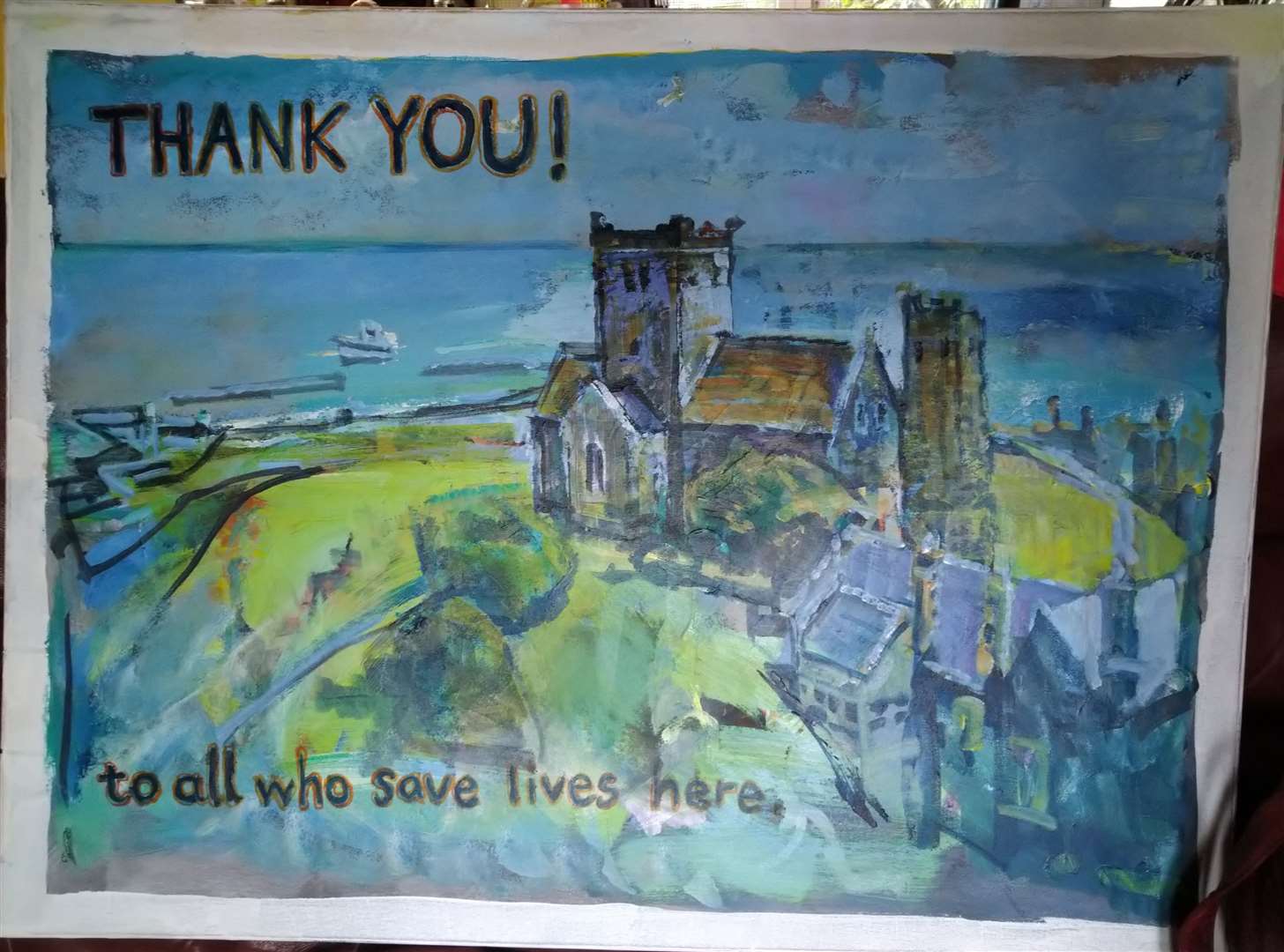 The Thank You artwork by Penny Bearman from Deal