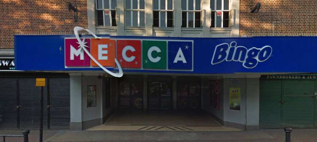 The Mecca Bingo branch in Ashford High Street. Picture: Google