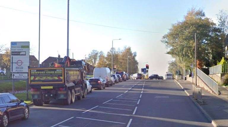 Road works will be going on for eight weeks on the A2 Canterbury Road, Sittingbourne. Picture: Google (63309404)