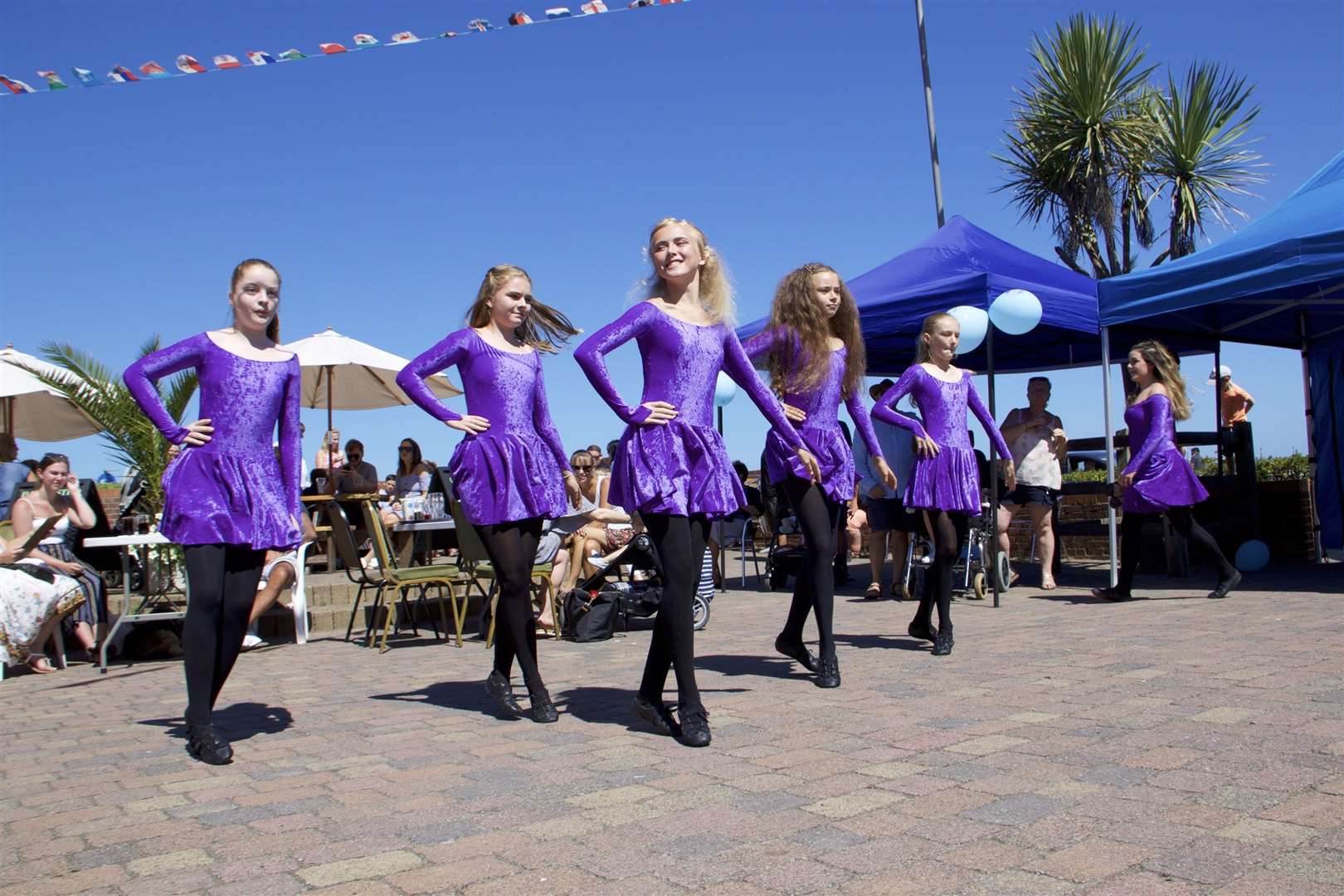 Dancers at last year's event in Deal