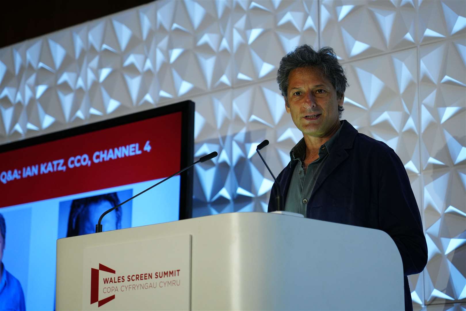 Channel 4’s chief content officer Ian Katz (Wales Screen Summit/PA)