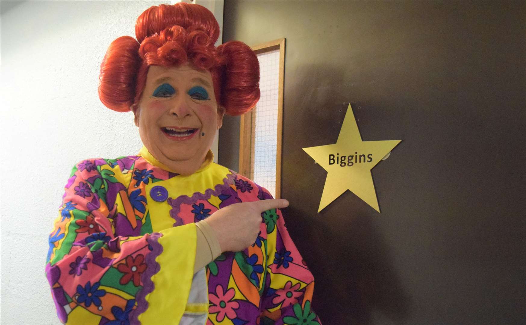 Christopher Biggins sees his star at the Churchill Theatre, Bromley
