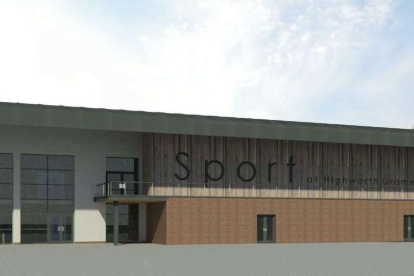 How the new Highworth sports hall will look