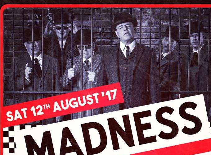 Madness will play at the Kent Showground at Detling, near Maidstone, this summer