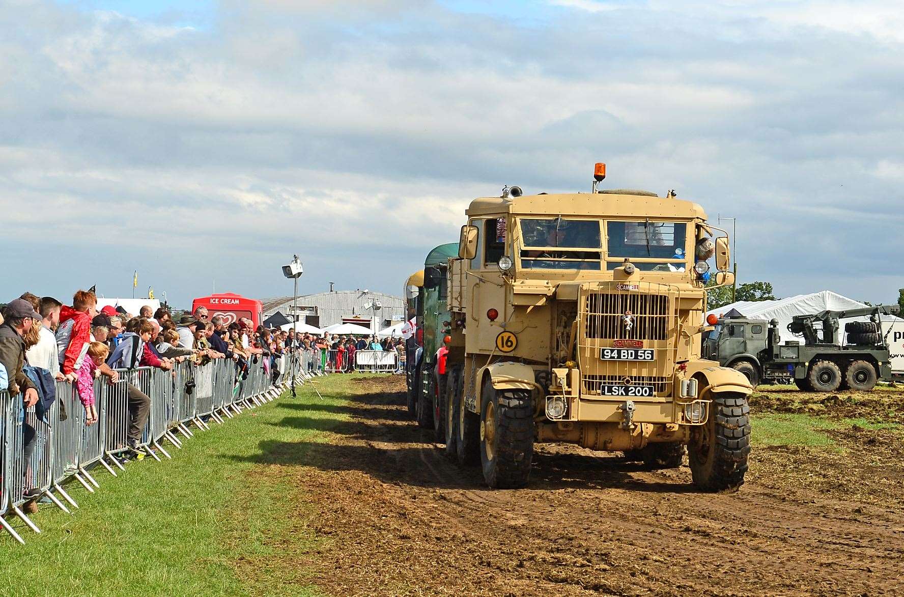 The military vehicle display is a huge show that will delight any transport enthusiasts. Picture: Big Plan Group