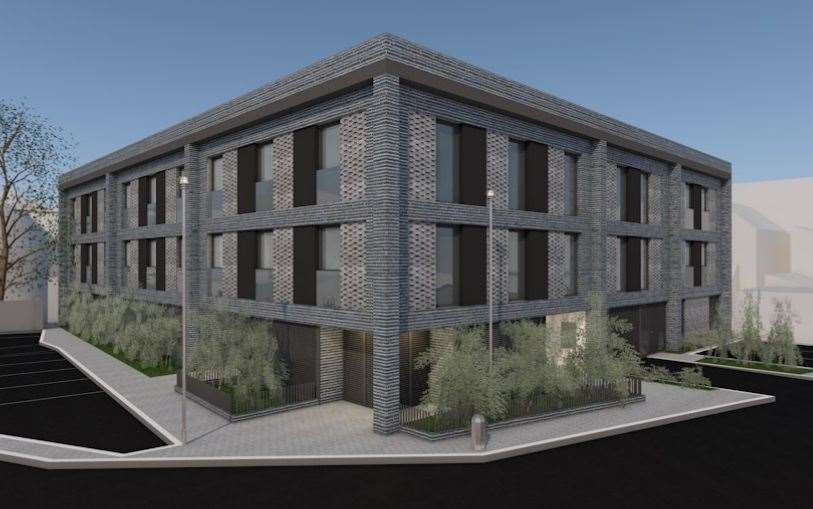 How the flats, off Delamark Road, Sheerness, are expected to look. Picture: Prime Building Consultants