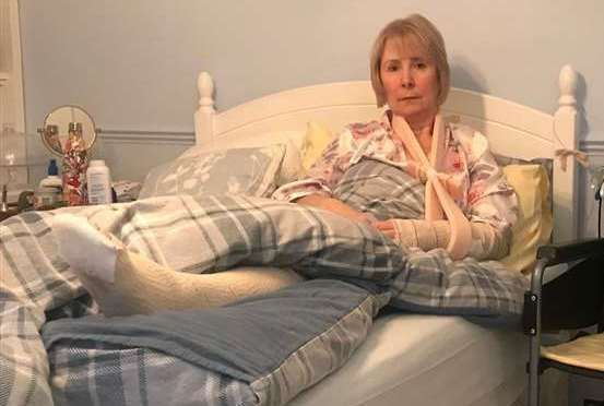 Pauline Lilford was seriously injured when she was knocked down by an e-scooter in Canterbury