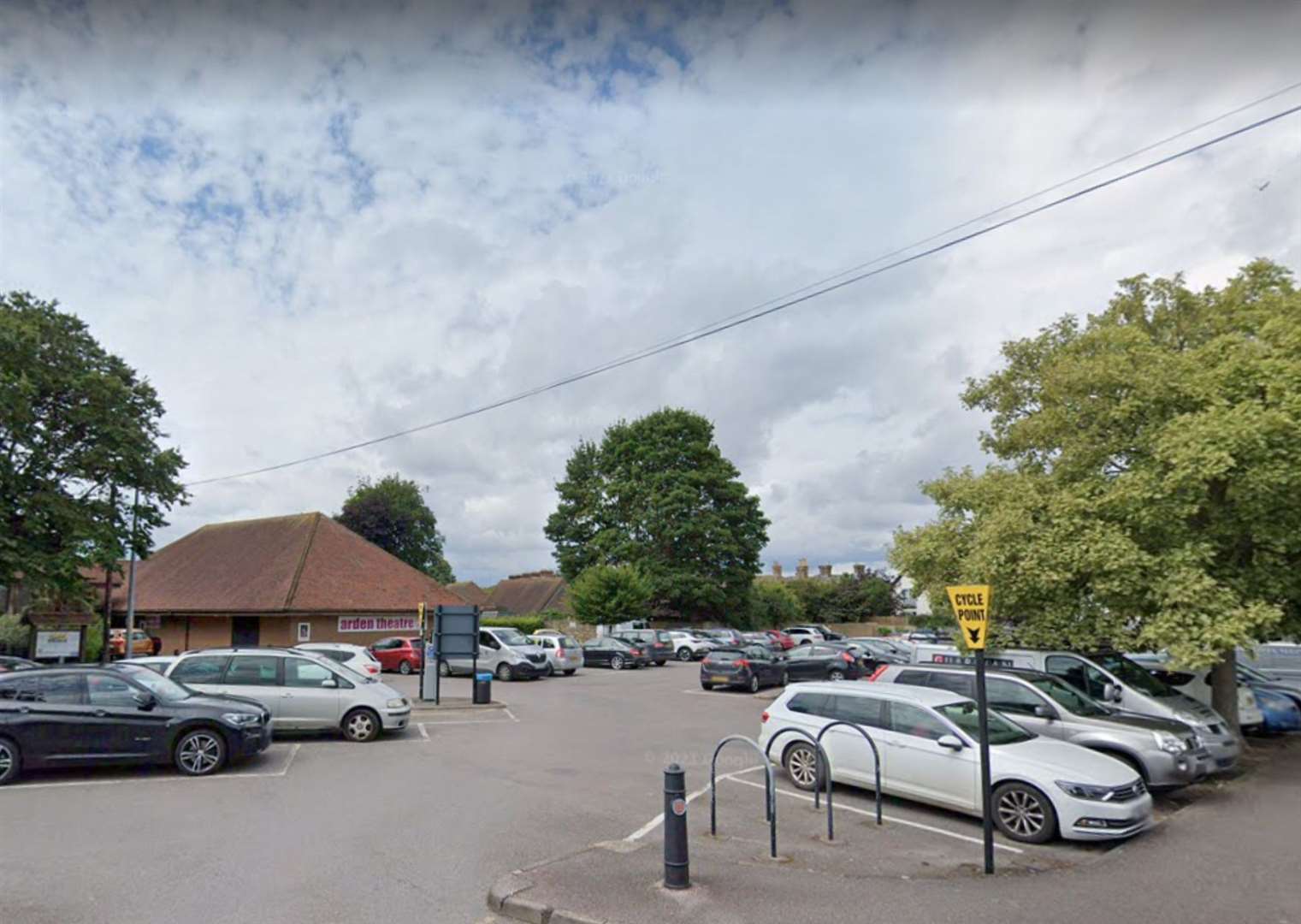 Central Car Park near Faversham Pools is no longer free to use after 6pm. Picture: Google
