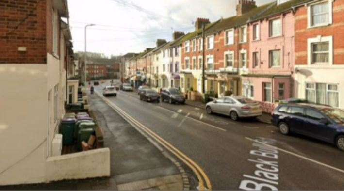 The victim was assaulted in Black Bull Road. Picture: Google Maps