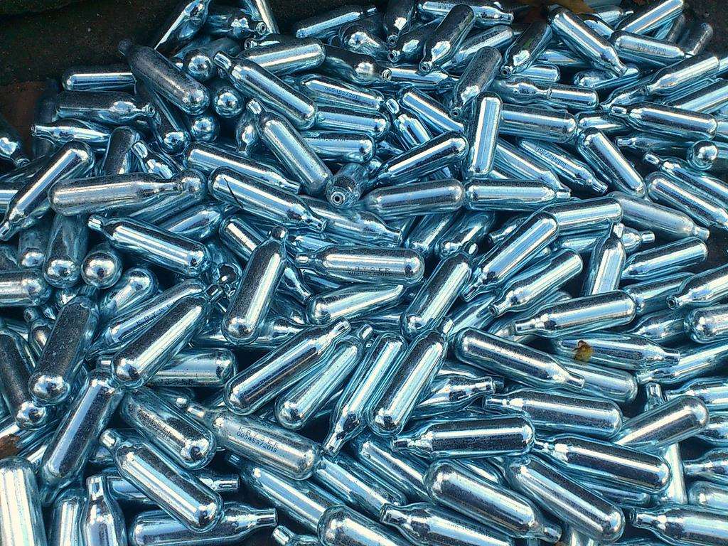 Laughing gas cannisters. Stock picture (3094190)