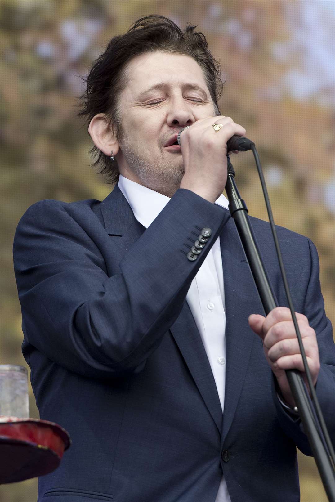 The late Shane MacGowan, lead singer of The Pogues (Laura Lean/PA)