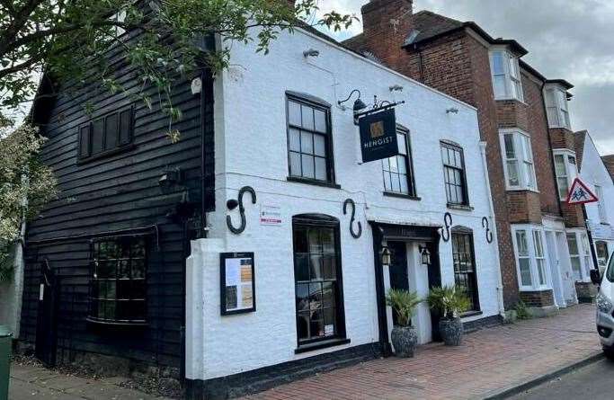 The Hengist pub and restaurant in Aylesford is up for sale for £625k. Picture: Sibley Pares