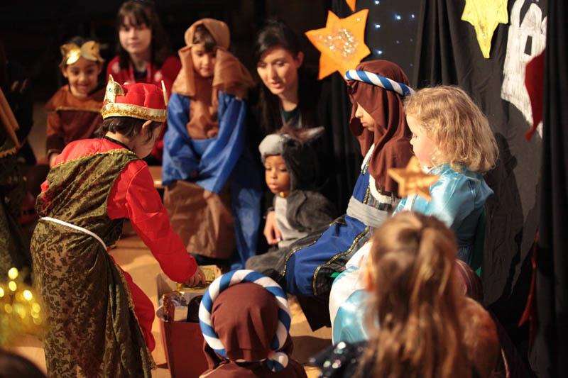 Nursery pupils perform in the annual Christmas production at Gad's Hill (5931694)