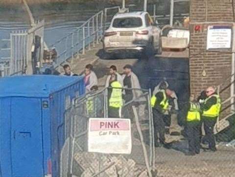 The migrants have been taken to Dover