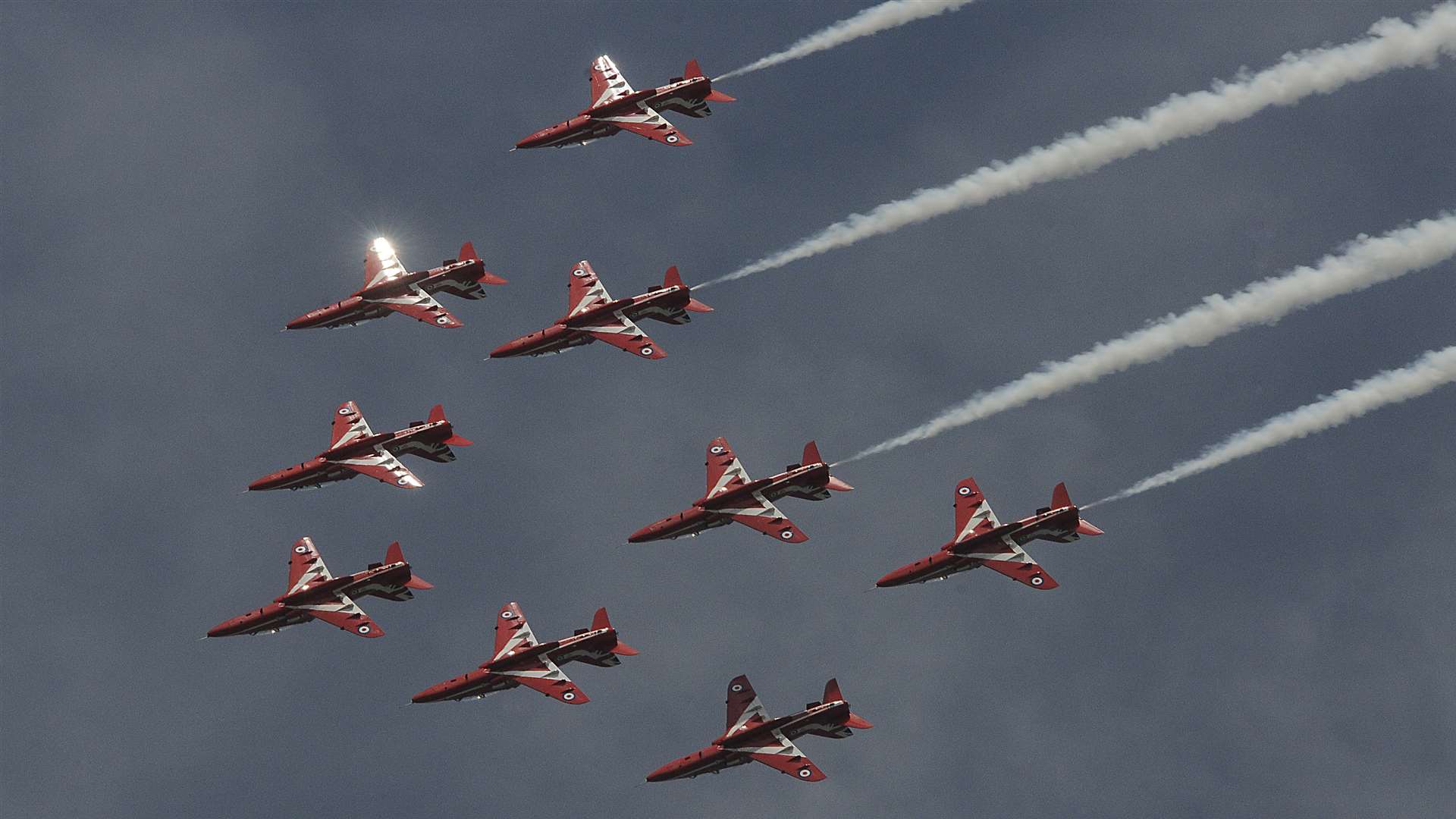 The Red Arrows will display