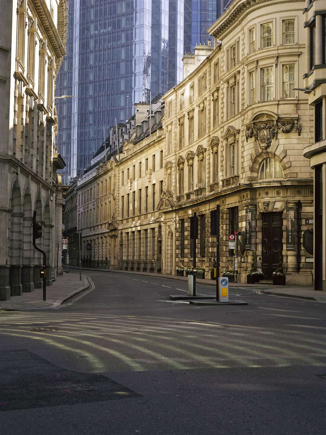 Threadneedle Street, City of London by artist Polly Braden (Polly Braden/Historic England/PA)