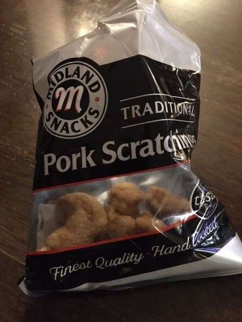 Having been impressed by the quality of the pork scratchings, I bought another bag as a special gift for Mrs SD